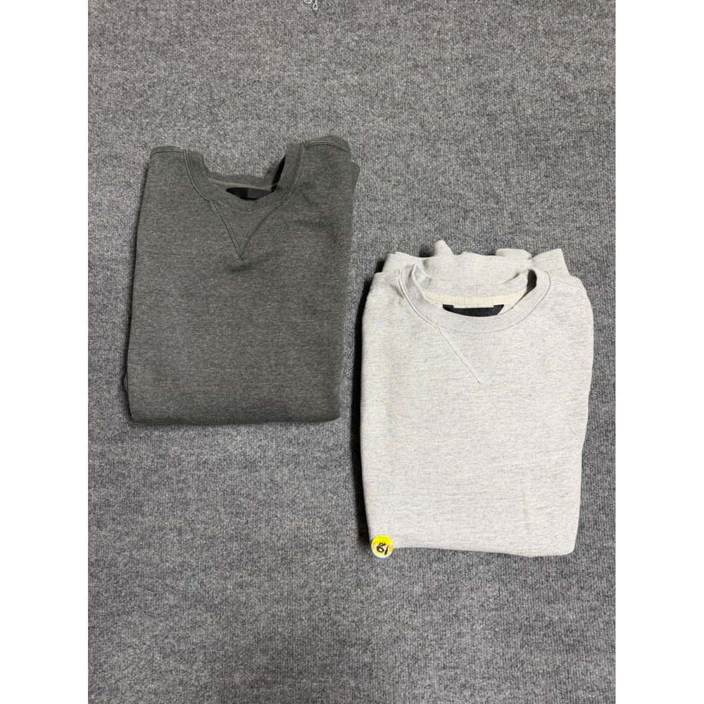 Carhartt Men's Gray Crewneck Sweatshirt Loose Fit Pullover Logo Size XL bundle
